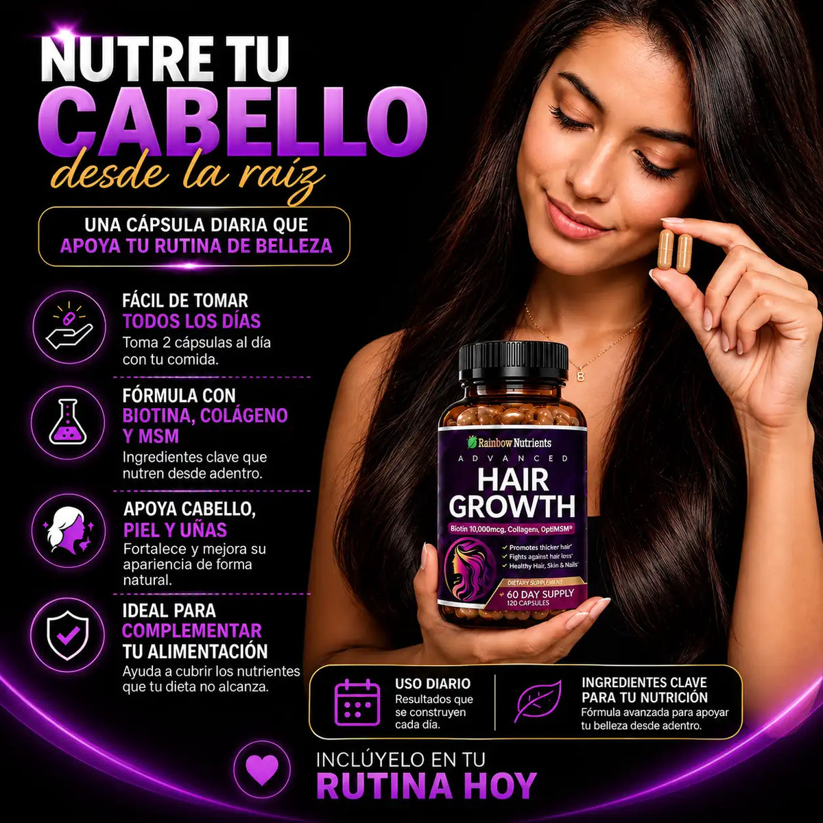 Vitaminas Para El Cabello