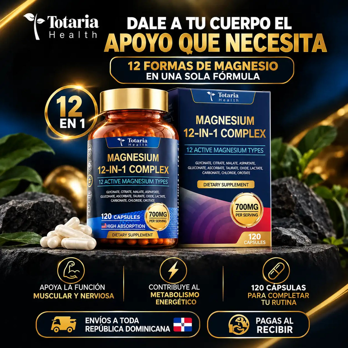 Magnesio 12 En 1 Complex